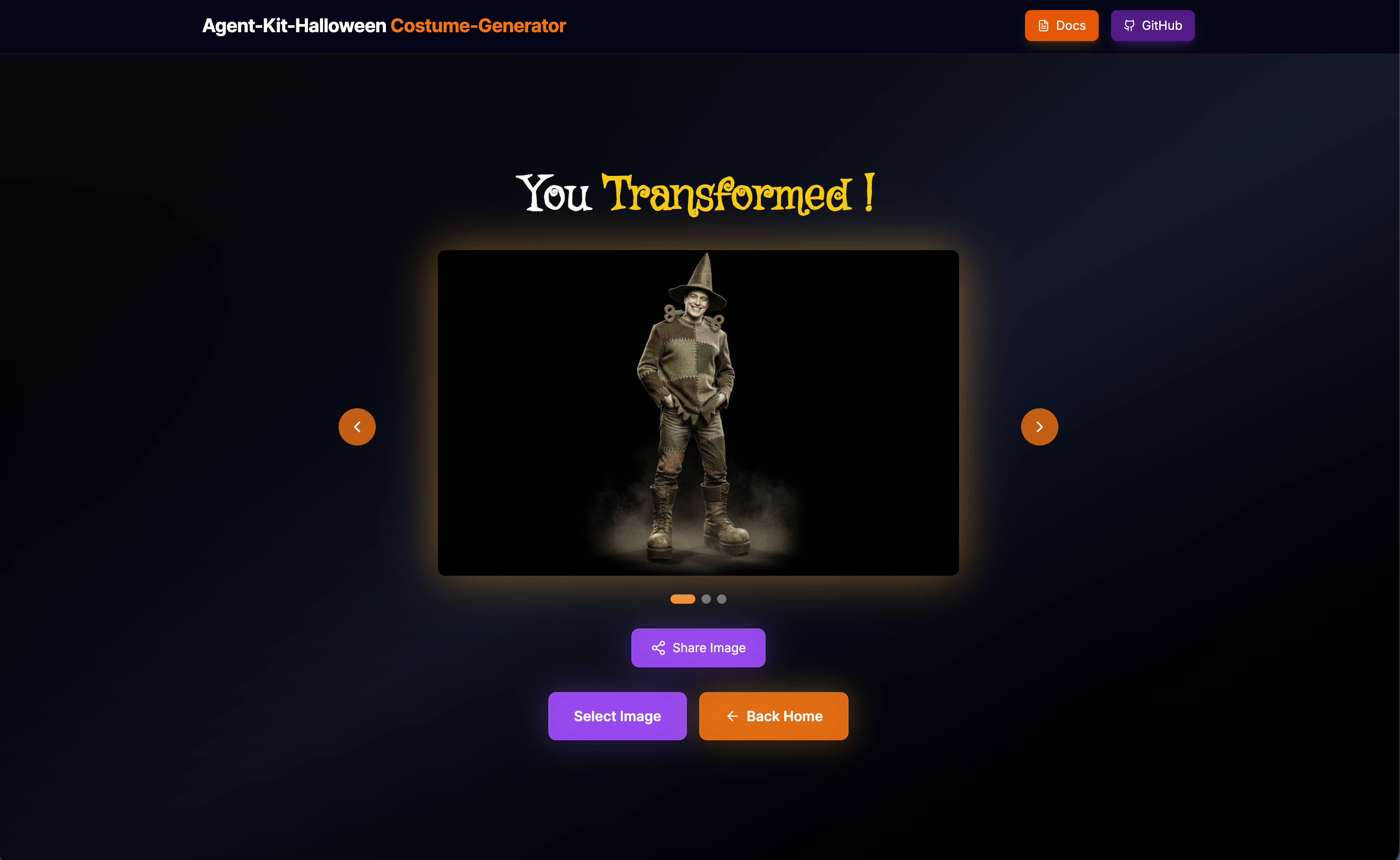 Agent Kit Halloween Costume Generator Screenshots 2